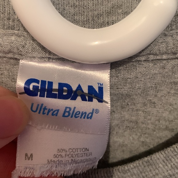 Official Duke Athletics 50/50 cotton blend grey tshirt ivy league college - Picture 3 of 4